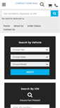 Mobile Screenshot of chevroletonlineparts.com